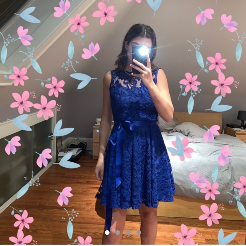 LuLu’s Royal Blue Dress🦋